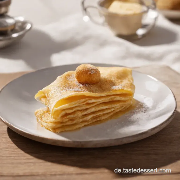 Goldene CrêpesTräume Süße Köstlichkeiten wie vom Weihnachtsmarkt