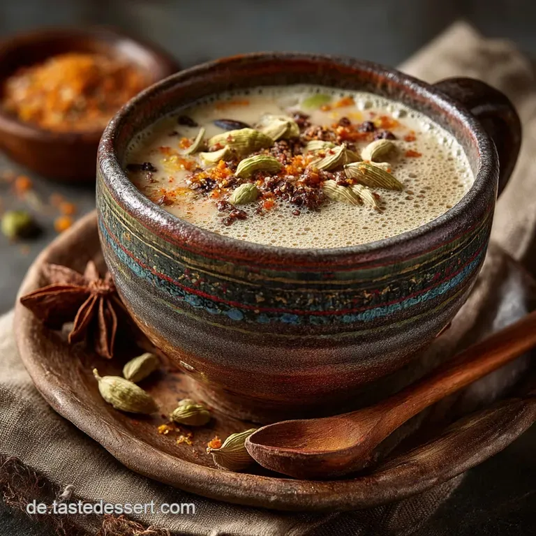 Der Goldene ChaiTraum Intensiver Masala Chai mit hausgemachter Gewürzmischung
