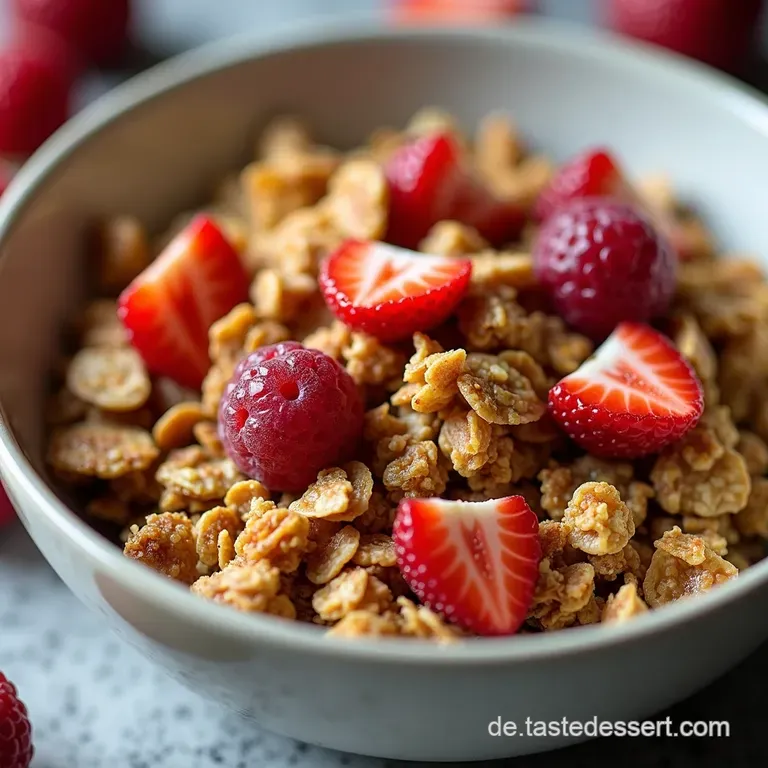 Goldknusper Granola Das beste Müsli selbst gemacht