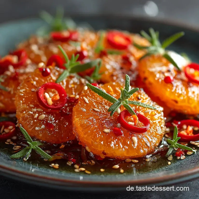 Pikante ChiliOrangen Gebrannte Mandeln Das Gourmet Rezept