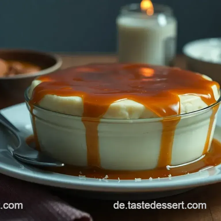 Leckerer Grießpudding mit Karamellsauce: Ein einfaches Rezept