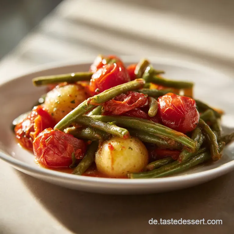 Gruene Bohnen Griechisch: Klassisches Fasolakia
