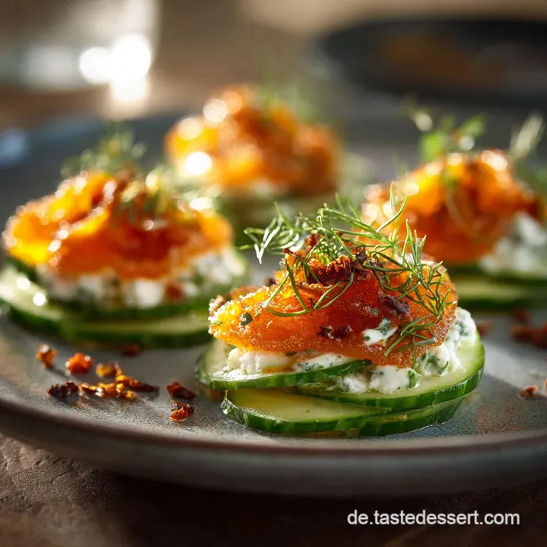 Gurken H&auml;ppchen Mit Frischk&auml;se-F&uuml;llung: Leicht Frisch in 20 Minuten presentation