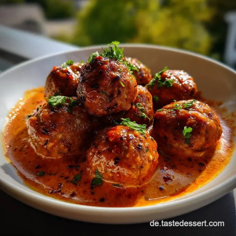 Die Besten Hackbllchen in Paprikasoe