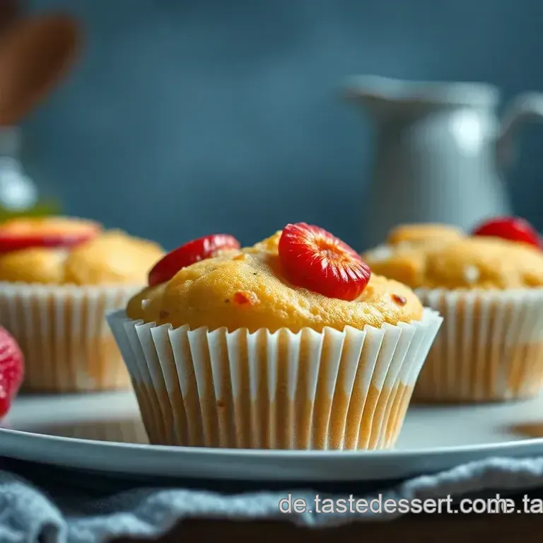 Haferflocken-Muffins mit Honig und Früchten