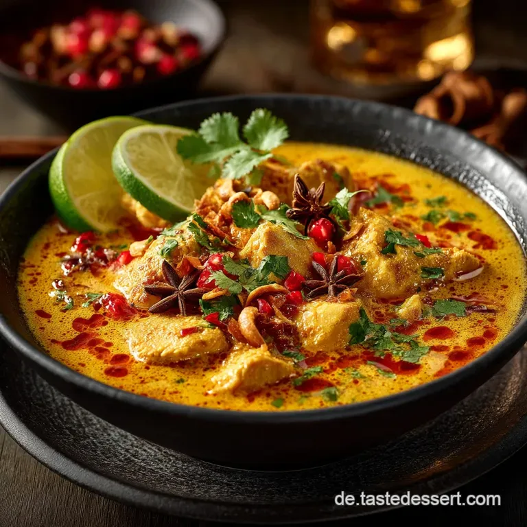 H&auml;hnchen Pasanda Das cremige nussige Festmahl der MogulK&uuml;che