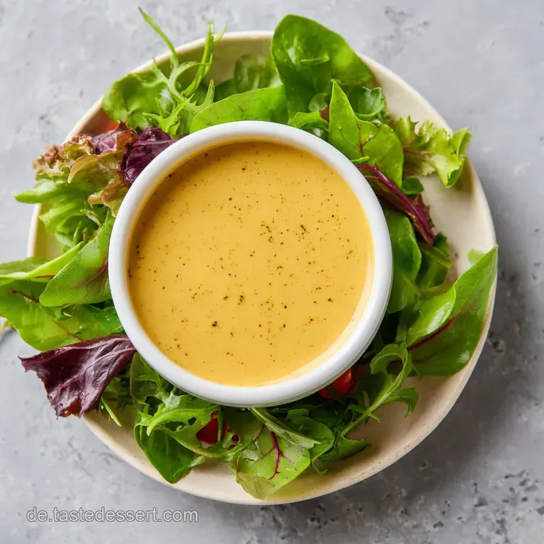 Honig Senf Dressing: Cremig und Hausgemacht
