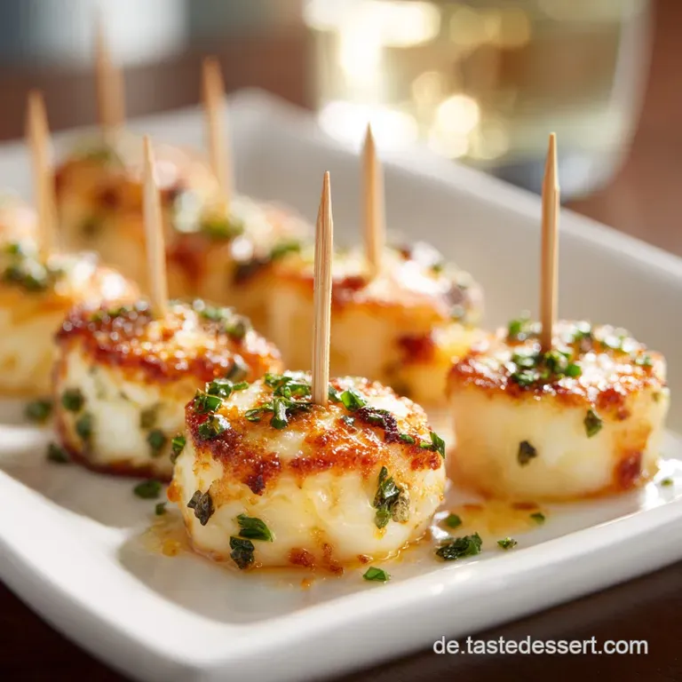 Heppis Kaesespiesse: Knackig und Cremig