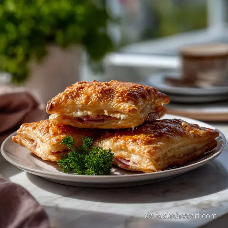 Bltterteig Rezepte Herzhaft gefllte Taschen mit | Knusprig & Kernig