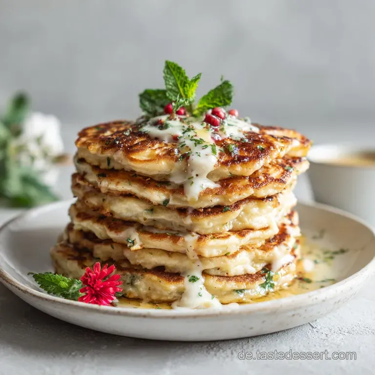 Herzhafte Pfannkuchen: Speck-Bergk&auml;se-Genuss