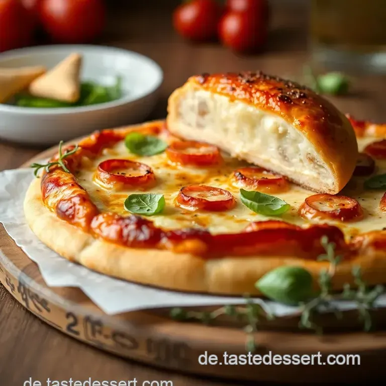 Herzhafte Pizza Schnecken nach Oma&#039 s Art presentation