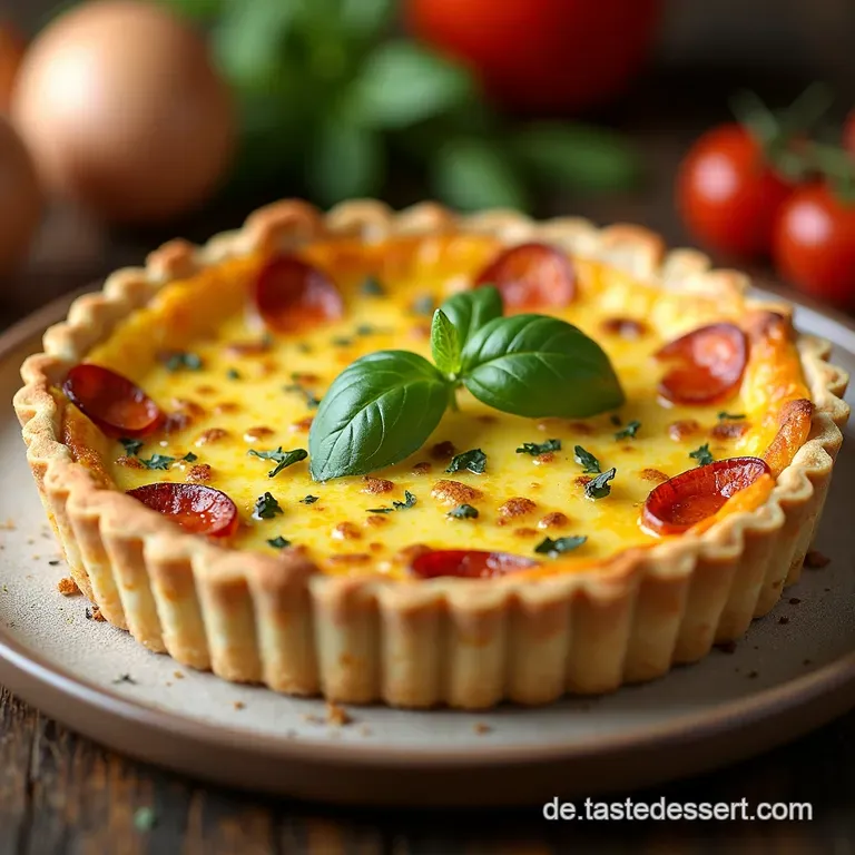 Herzhafte Quiche Lorraine Ein Klassiker neu entdeckt