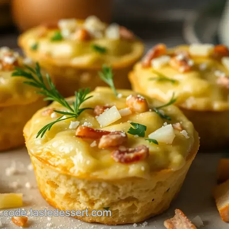 Herzhafte Spargelmuffins mit Parmesan und Speck