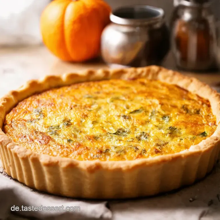 Herzhafte Wirsing Quiche Ein Herbstlicher Genuss presentation