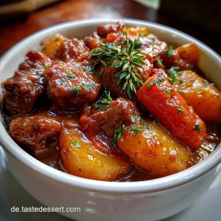 Rindfleisch Eintopf: Der Zarte Klassiker Mutters Art presentation