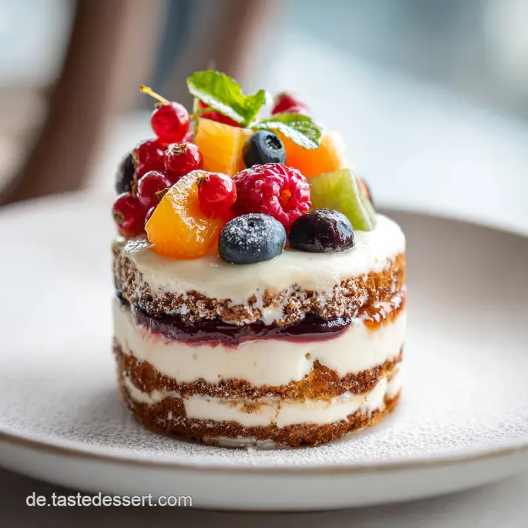 Frucht Tiramisu: Cremig und ohne Ei