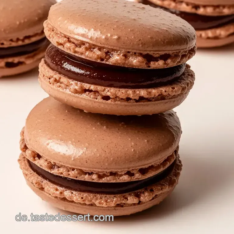 Himbeer-Macarons: Zarte Köstlichkeiten mit fruchtiger Note presentation