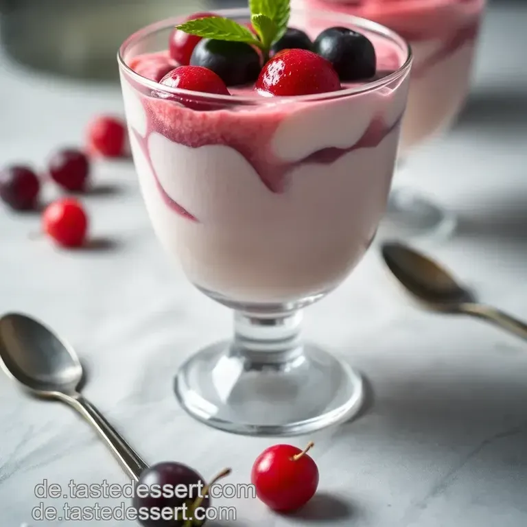 Himbeer-Schoko-Traum im Glas presentation