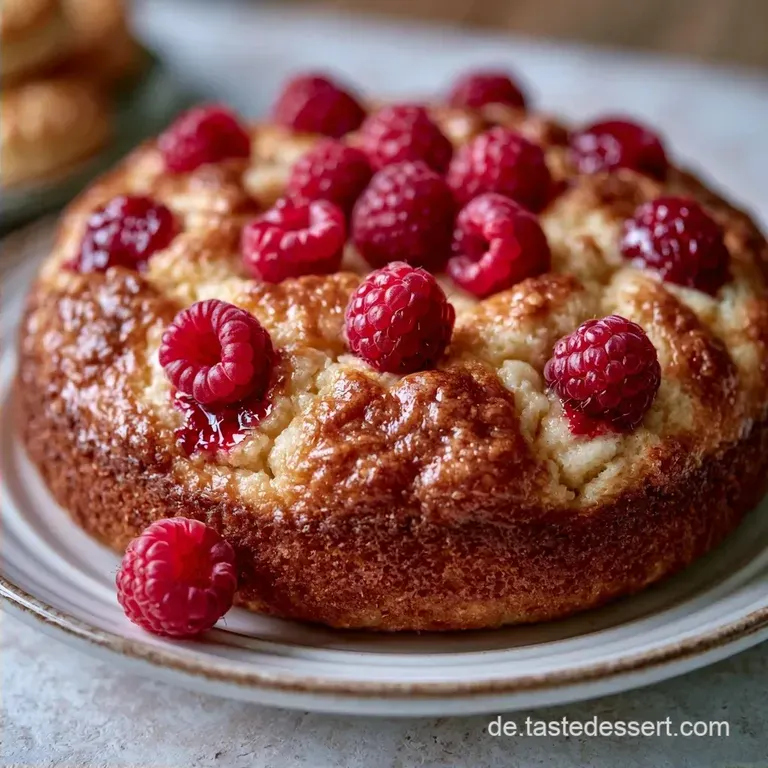 Himbeerkuchen mit Butterkeks: Fruchtiger Genuss