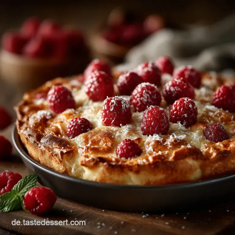 Der Turbokuchen Saftiger Himbeerquark Tassenkuchen in Rekordzeit presentation