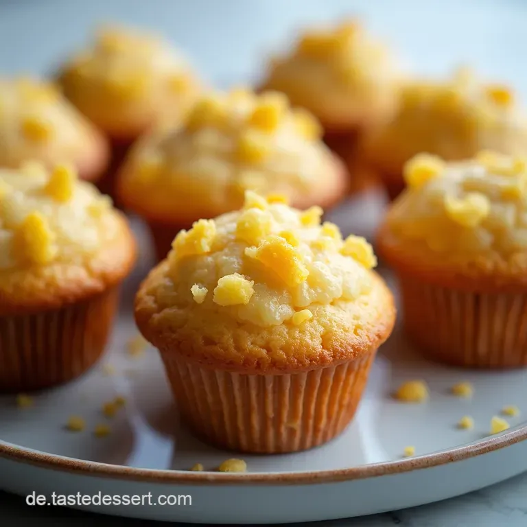 Himmlische BlaubeerZitronen Mini Muffins