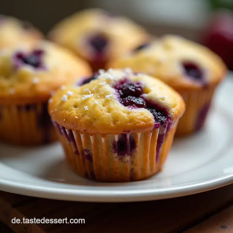 Himmlische Glutenfreie BlaubeerMuffins