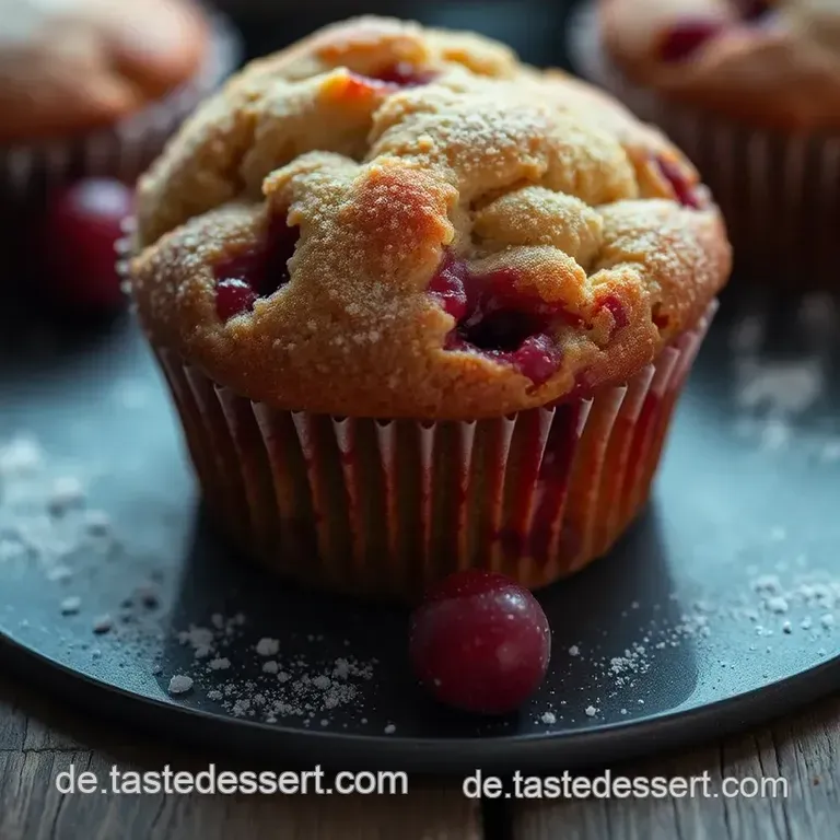 Himmlische Himbeer-Muffins presentation