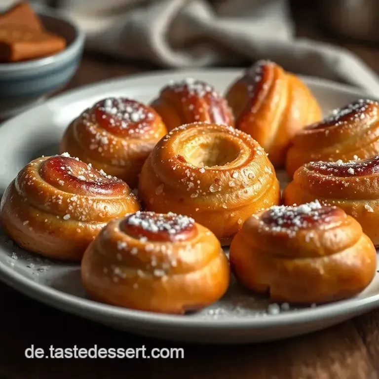 Himmlische Zimtschnecken mit perfektem Zimt-Zucker-Twist presentation