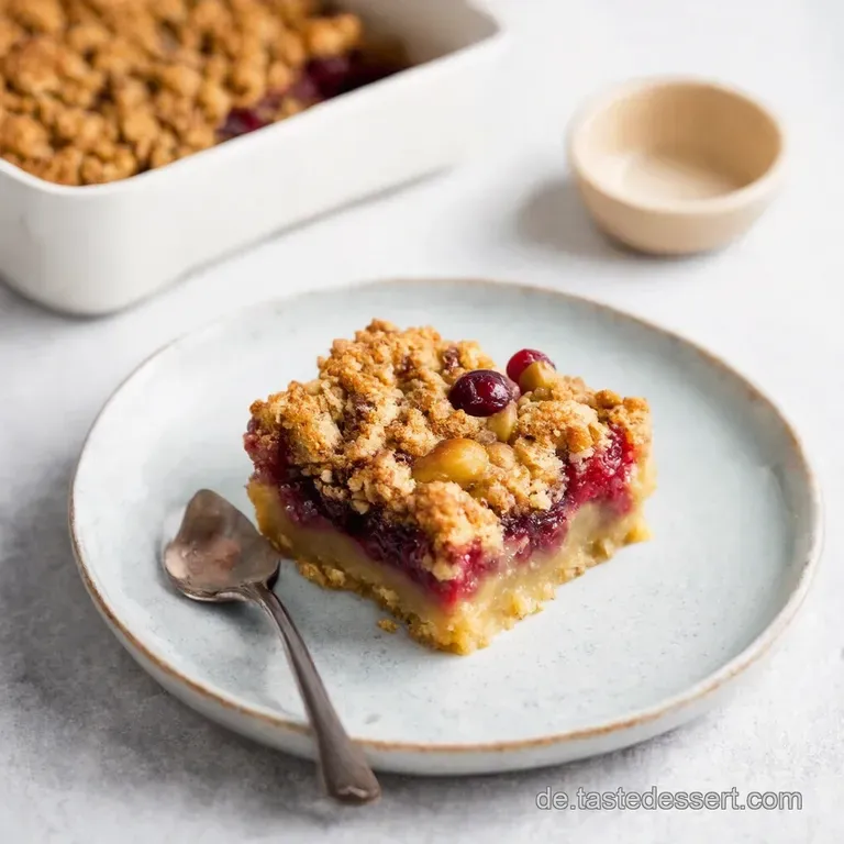 Himmlischer BeerenCrumble mit Mandeltopping