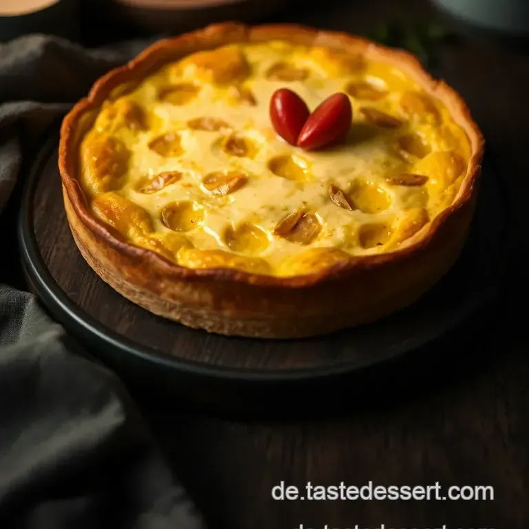 Himmlischer Käsekuchen mit fruchtiger Note presentation