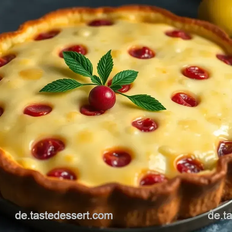 Himmlischer Käsekuchen mit Johannisbeeren