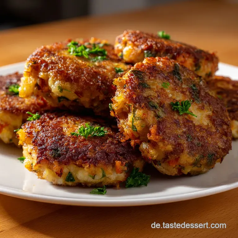 KartoffelGemse Bratlinge Gesundes und schnelles Mittagsoder