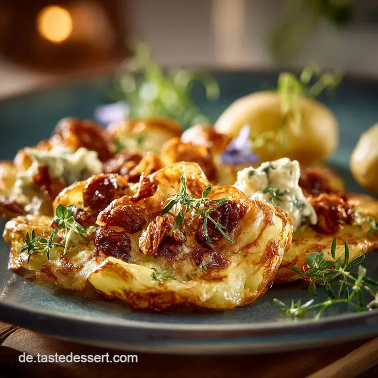 KartoffelK&auml;sePl&auml;tzchen Der schnelle FeierabendGenuss mit Bergk&auml;se