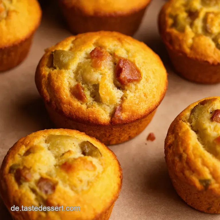 Kartoffelspeckmuffins Herzhaftes Gl&uuml;ck Aus Der Muffinform presentation