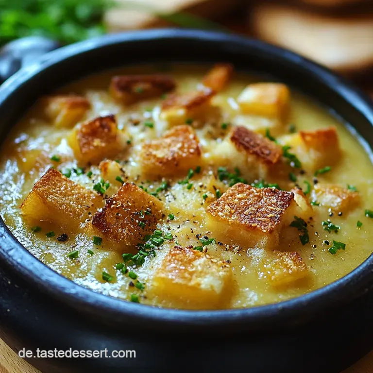 Kartoffelsuppe Wie Bei Oma Herzhaft Cremig presentation
