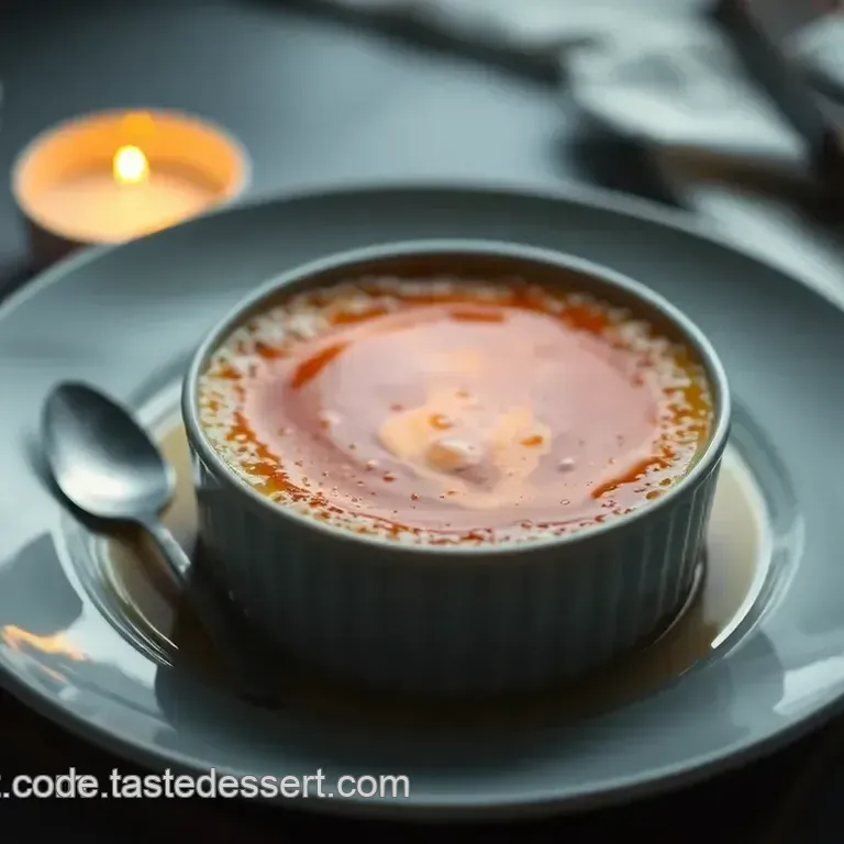Klassische Crème Brûlée - Der süße Schmelz des französischen Genusses