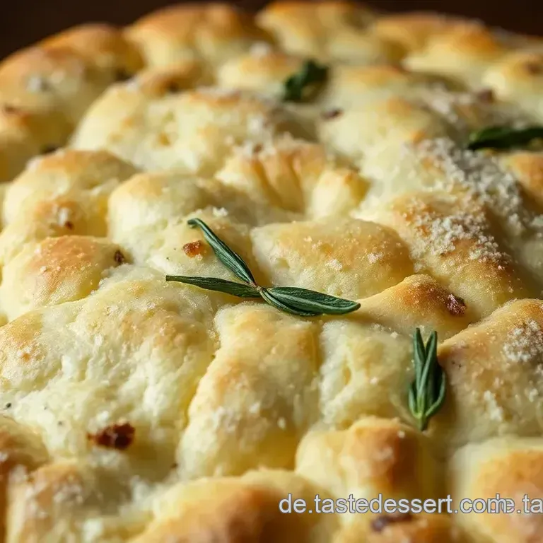 Klassische Focaccia - Die Fluffige italienische Brot-Genuss