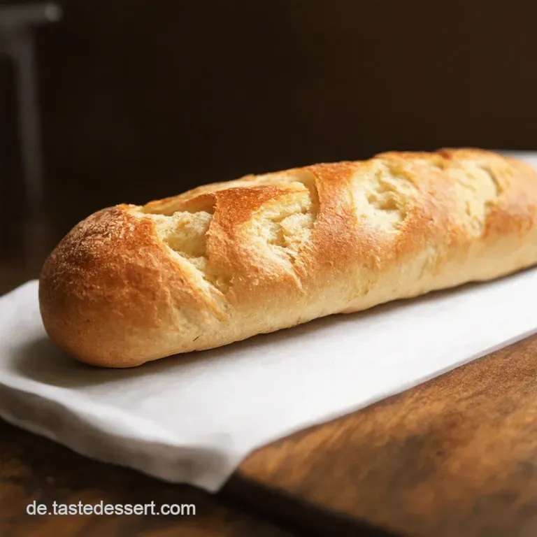 Klassische Französische Baguette presentation