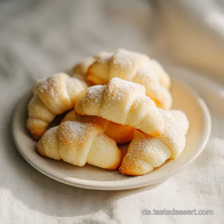 Klassische Vanillekipferl: Zartschmelzend