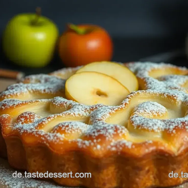 Klassischer Streuselkuchen mit saftigen Äpfeln