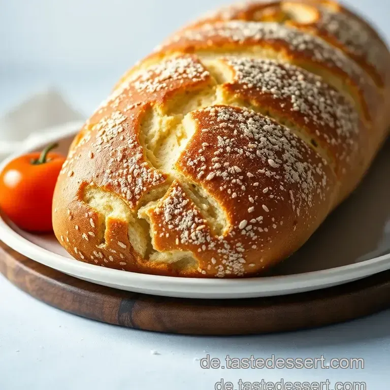 Klassisches Französisches Baguette presentation