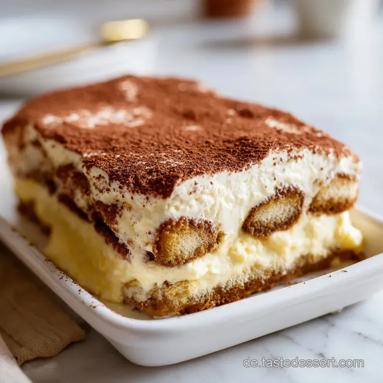 Tiramisu Klassisch Rezept: Ein St&uuml;ck Italien
