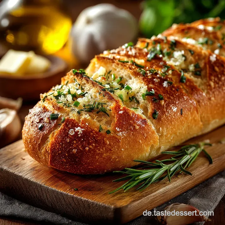 Das beste Knoblauch Baguette Knusprig aromatisch wie in Italien