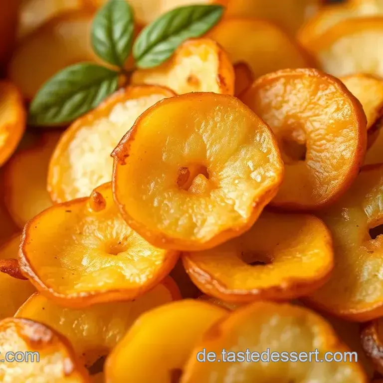 Knusprige Apfelringe selber machen Äpfel trocknen wie Oma