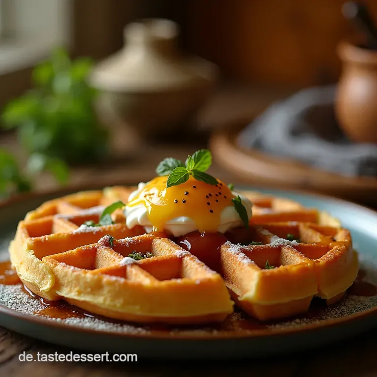 K&ouml;stlich Knusprig Die Klassischen Belgischen Br&uuml;sseler Waffeln presentation