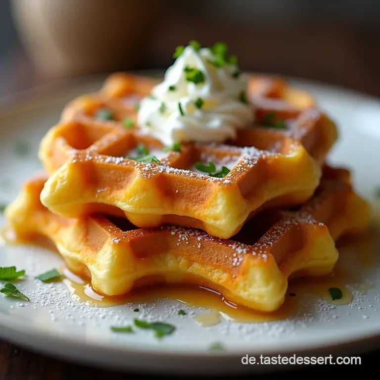 Köstlich Knusprig Die Klassischen Belgischen Brüsseler Waffeln