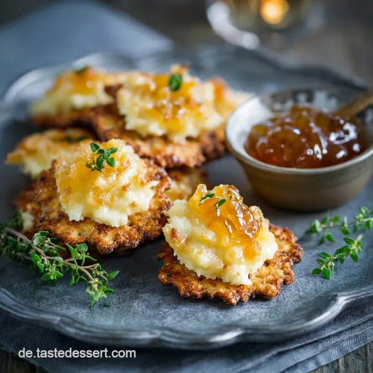 Knusprige K&auml;secracker Der Feierabendretter presentation