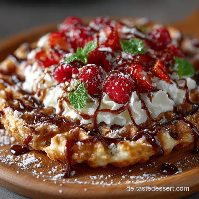 Knusperalarm Die Maiswaffelpizza &Agrave; La Minute presentation