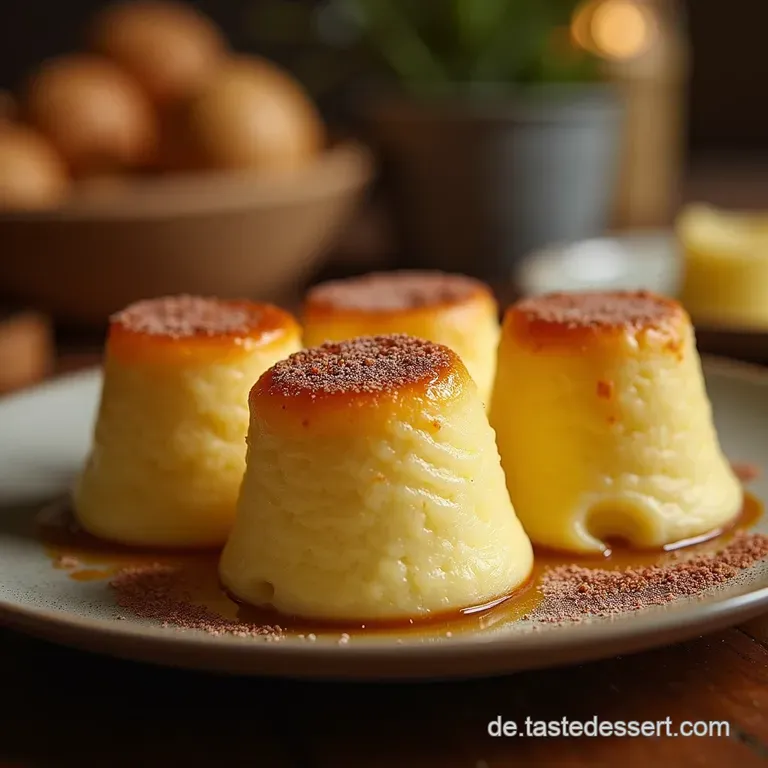 Goldene Zimtwolken Knuspriger Filoteigkuchen Mit Cremiger Vanillef&uuml;llung presentation