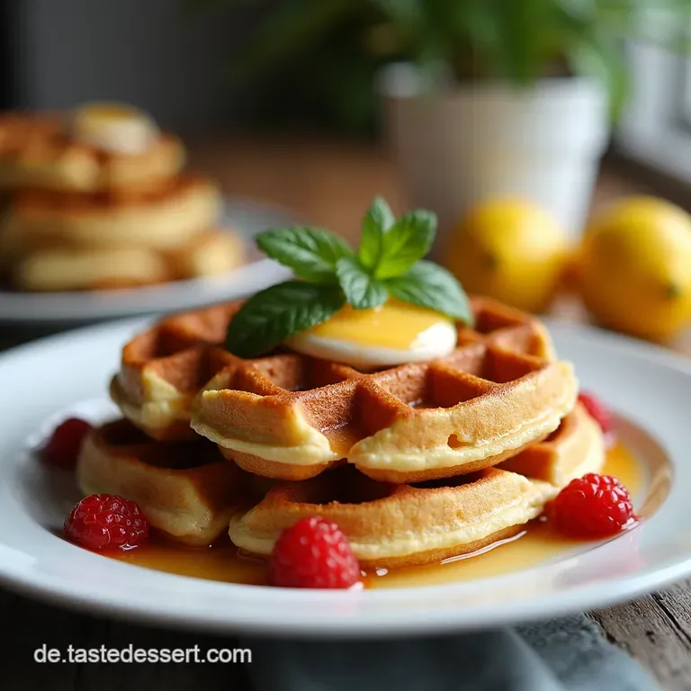 KnusprigLockere Vegane Waffeln Der SonntagsbrunchHit